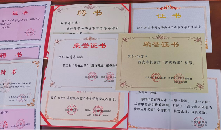 【致敬長安最美基層工作者】長安區(qū)美術(shù)教師孫育平：在學(xué)生心中埋下“美”的種子 為鄉(xiāng)村教育獻(xiàn)上赤誠之心_fororder_圖片4